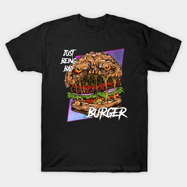 Burgermonster T-Shirt by drixalvarez